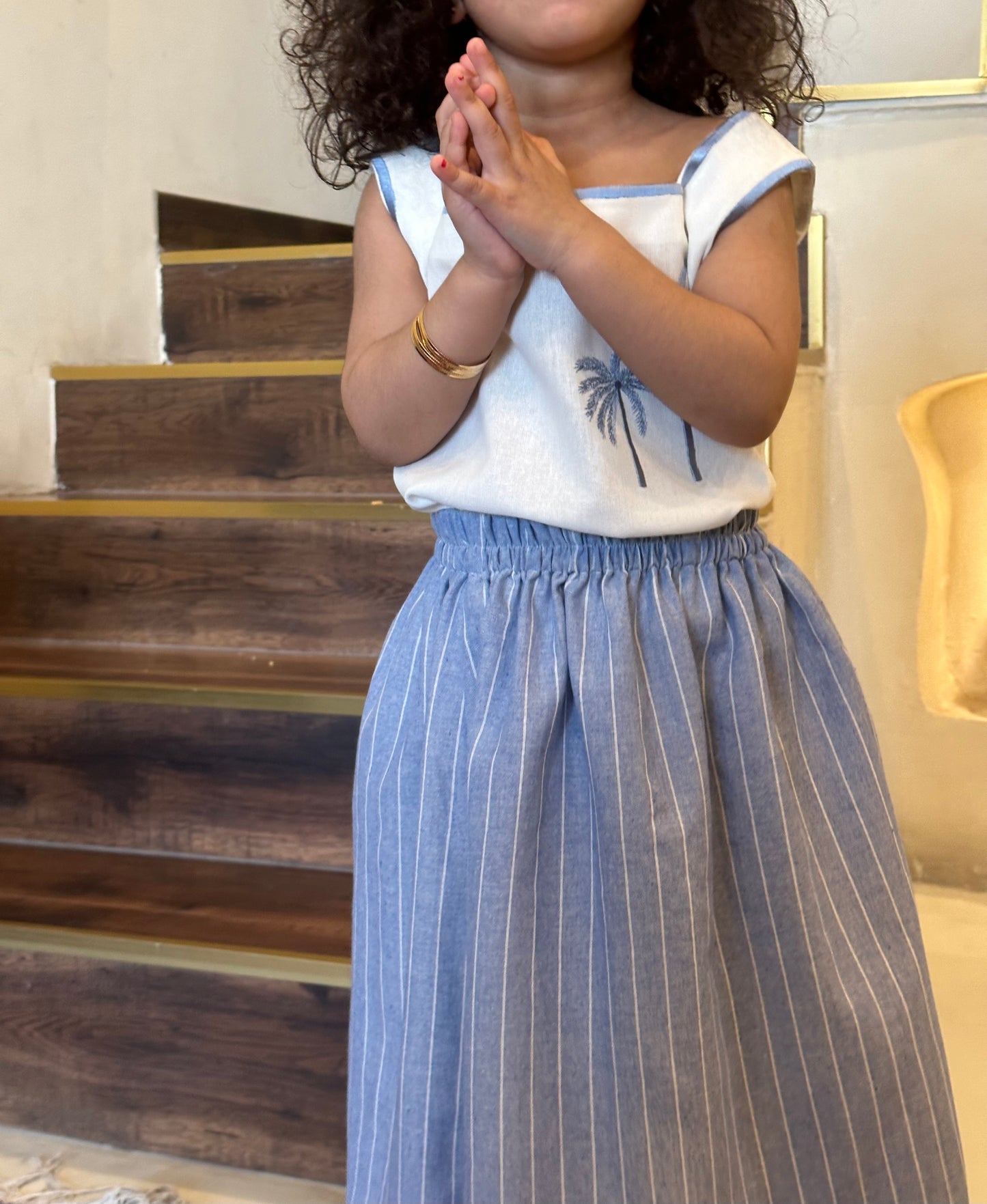 Linen Girls Set