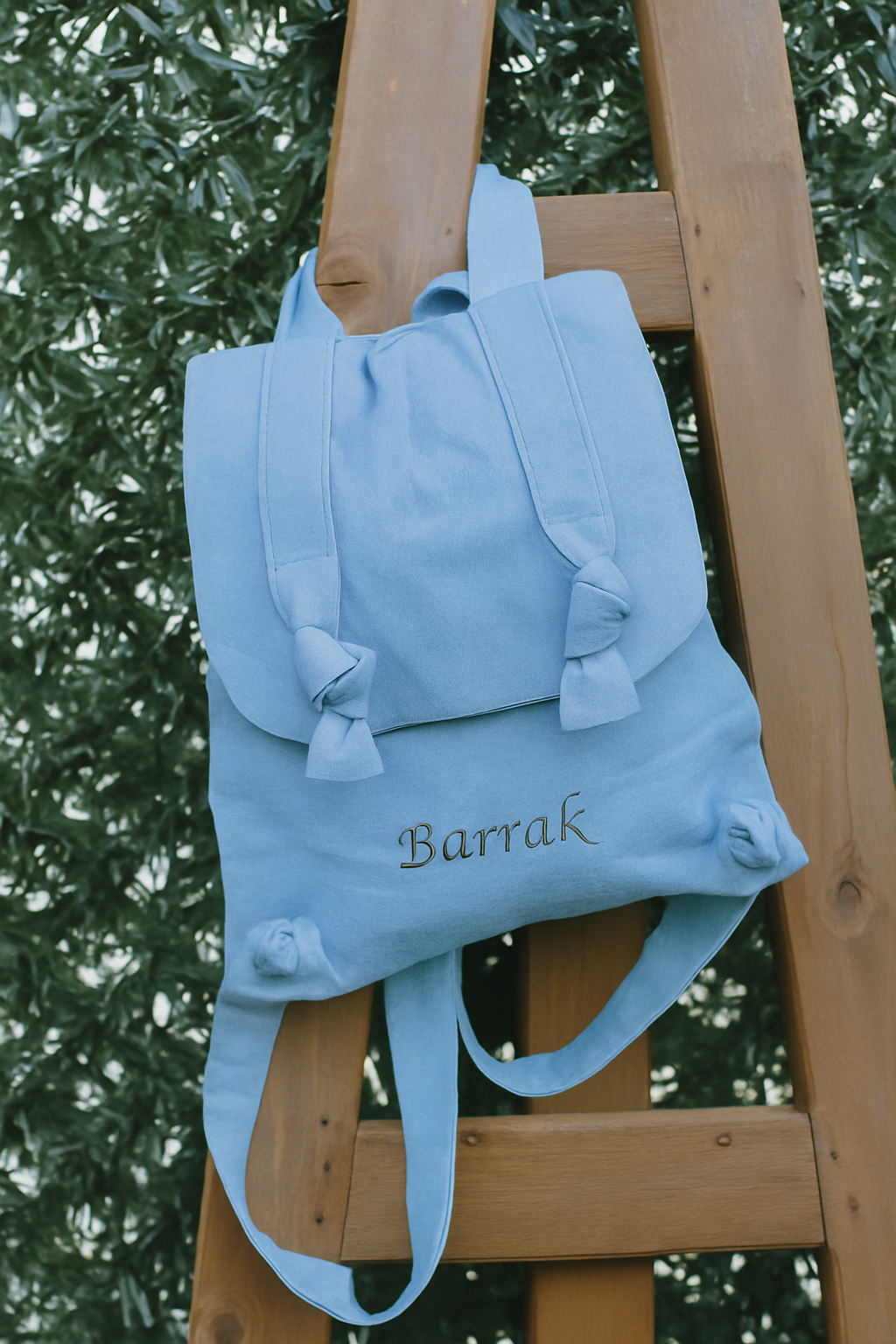 Linen Backpack
