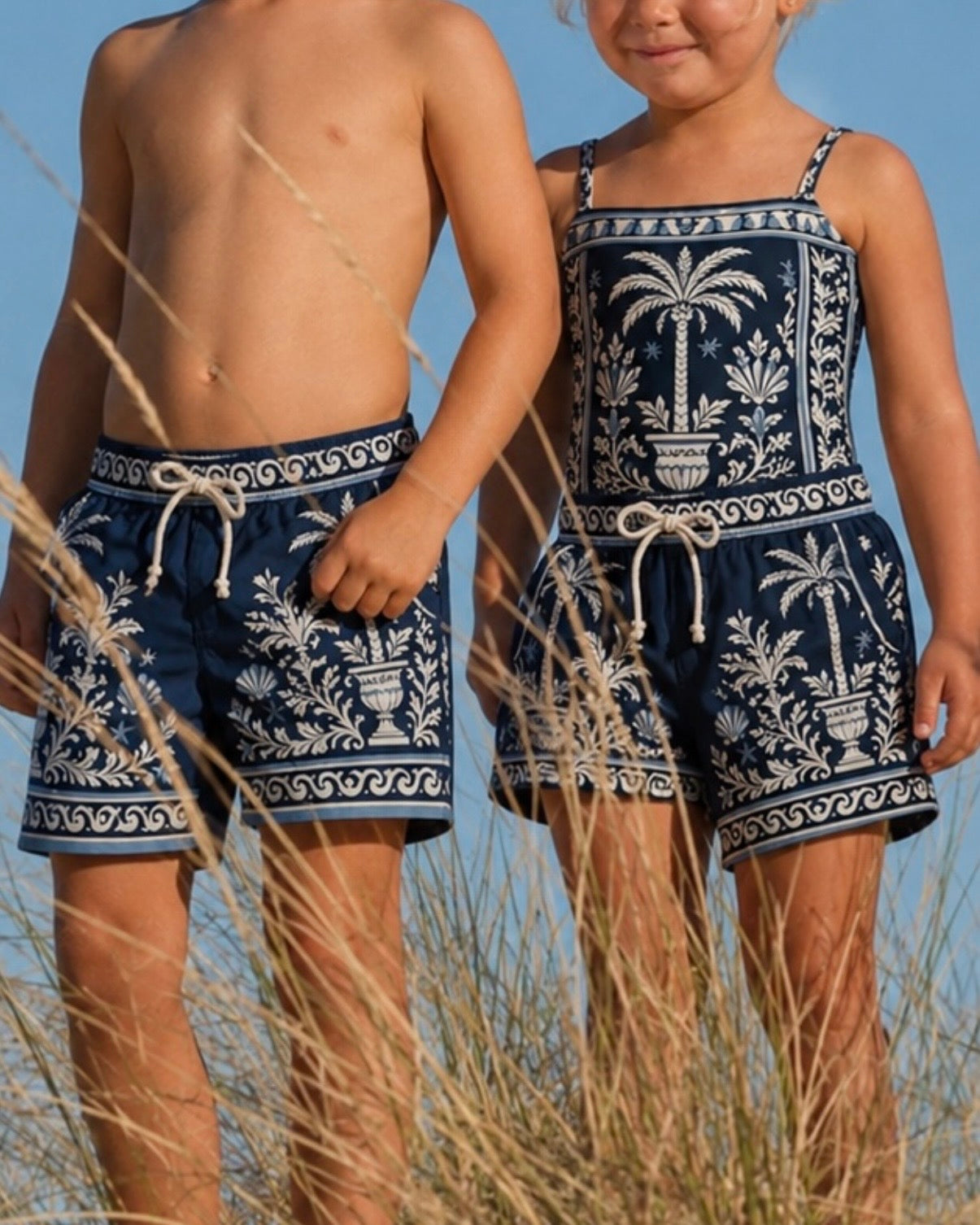 Royal Palm Swimsuit Set - ADULTS
