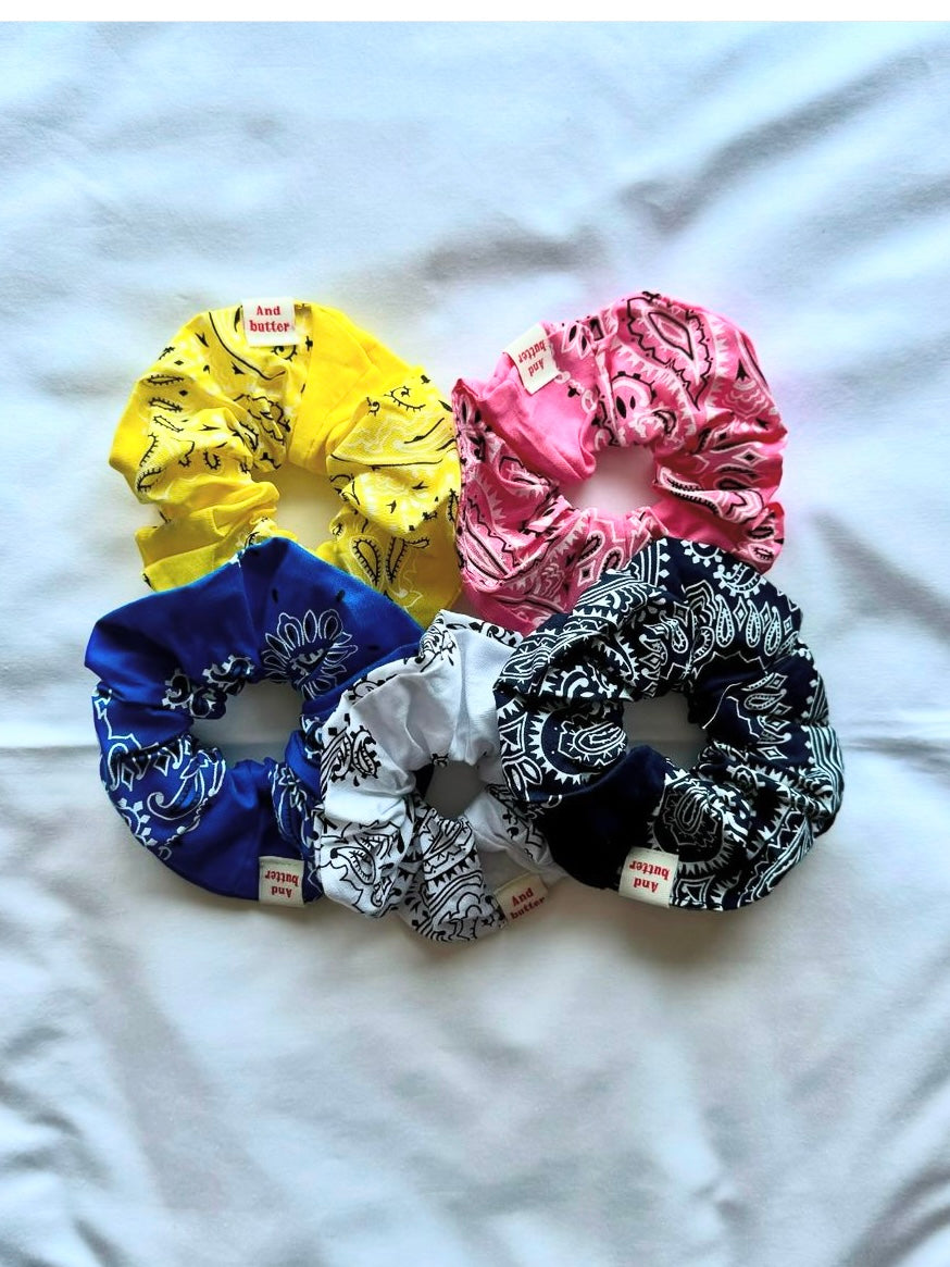 Bandana Scrunchie