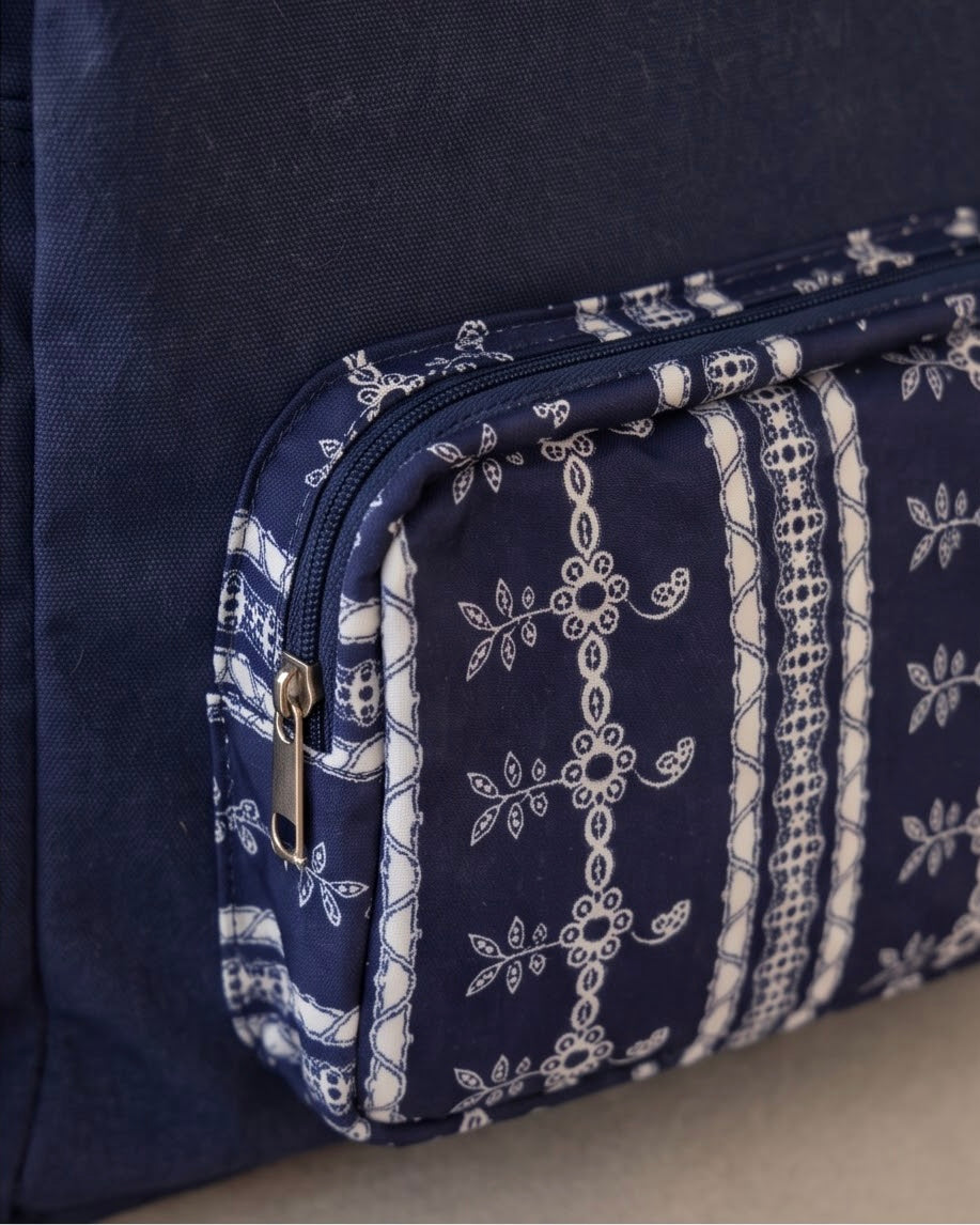 Bandana Backpack- Navy