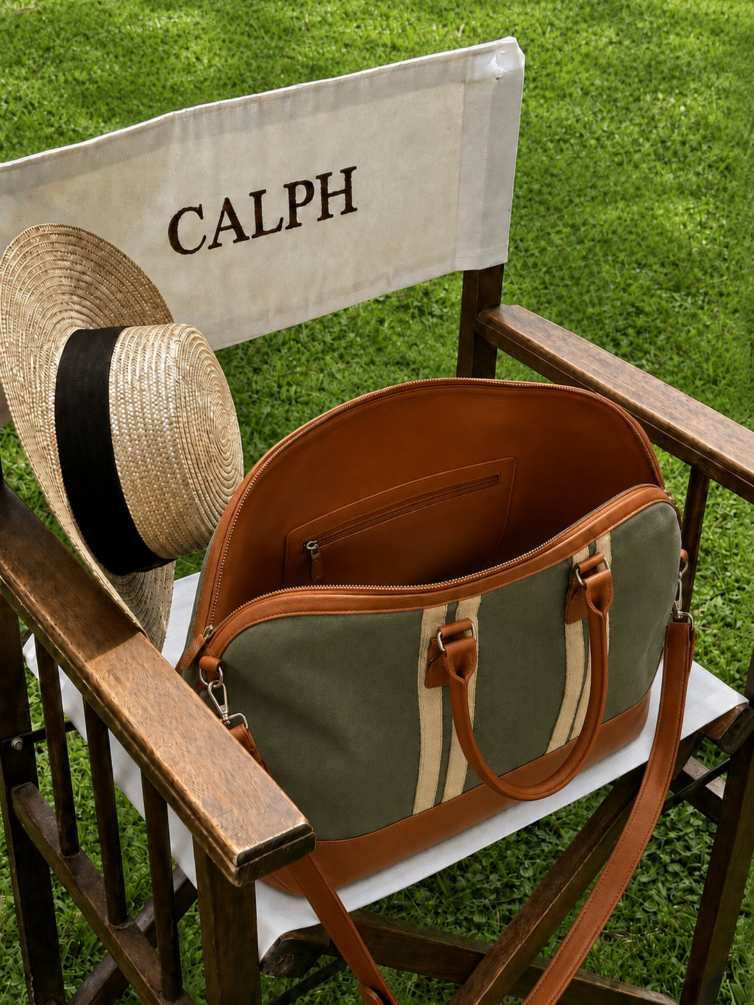 Weekend Bag - Khaki X CAMEL