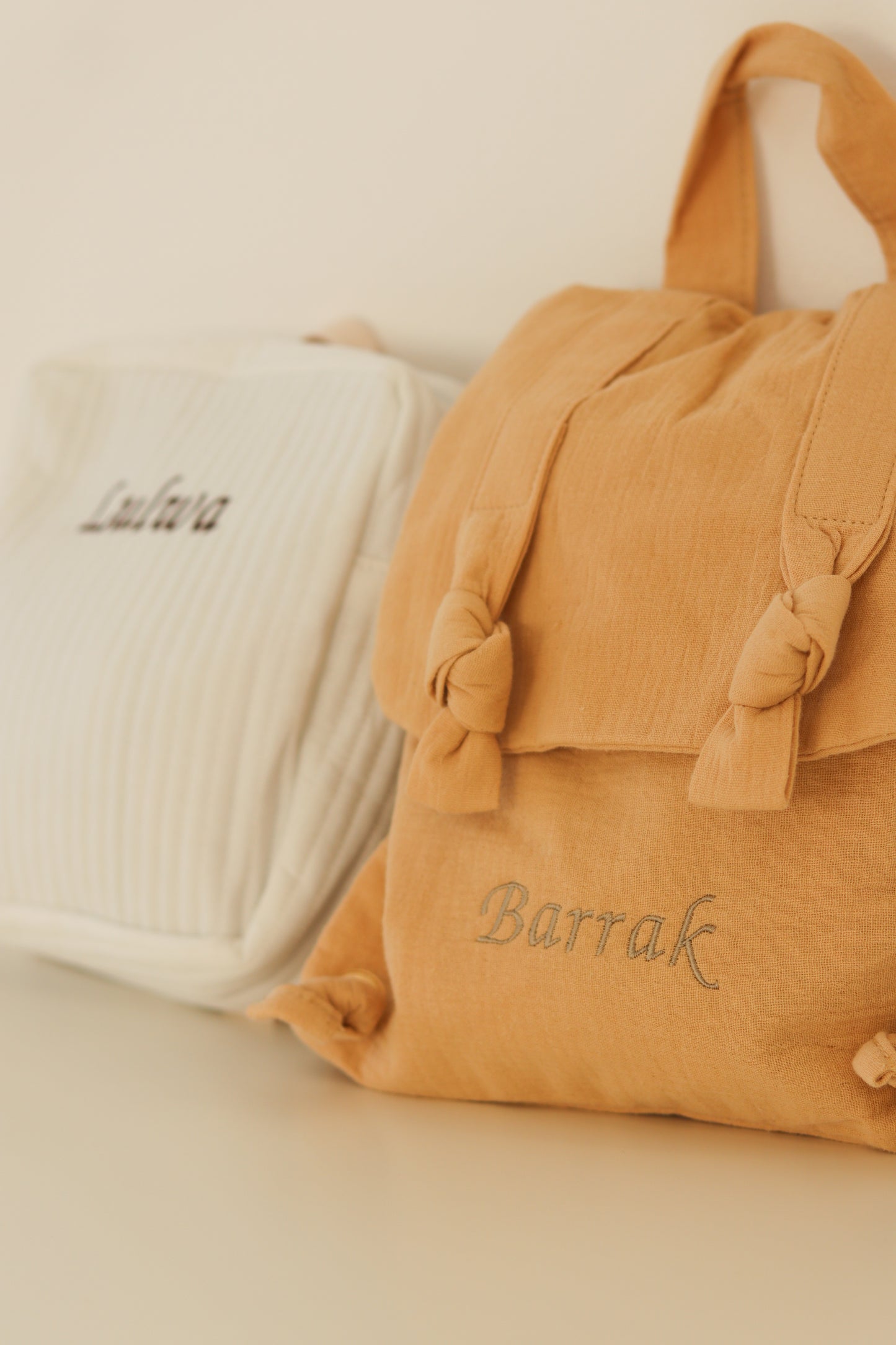 Linen Backpack