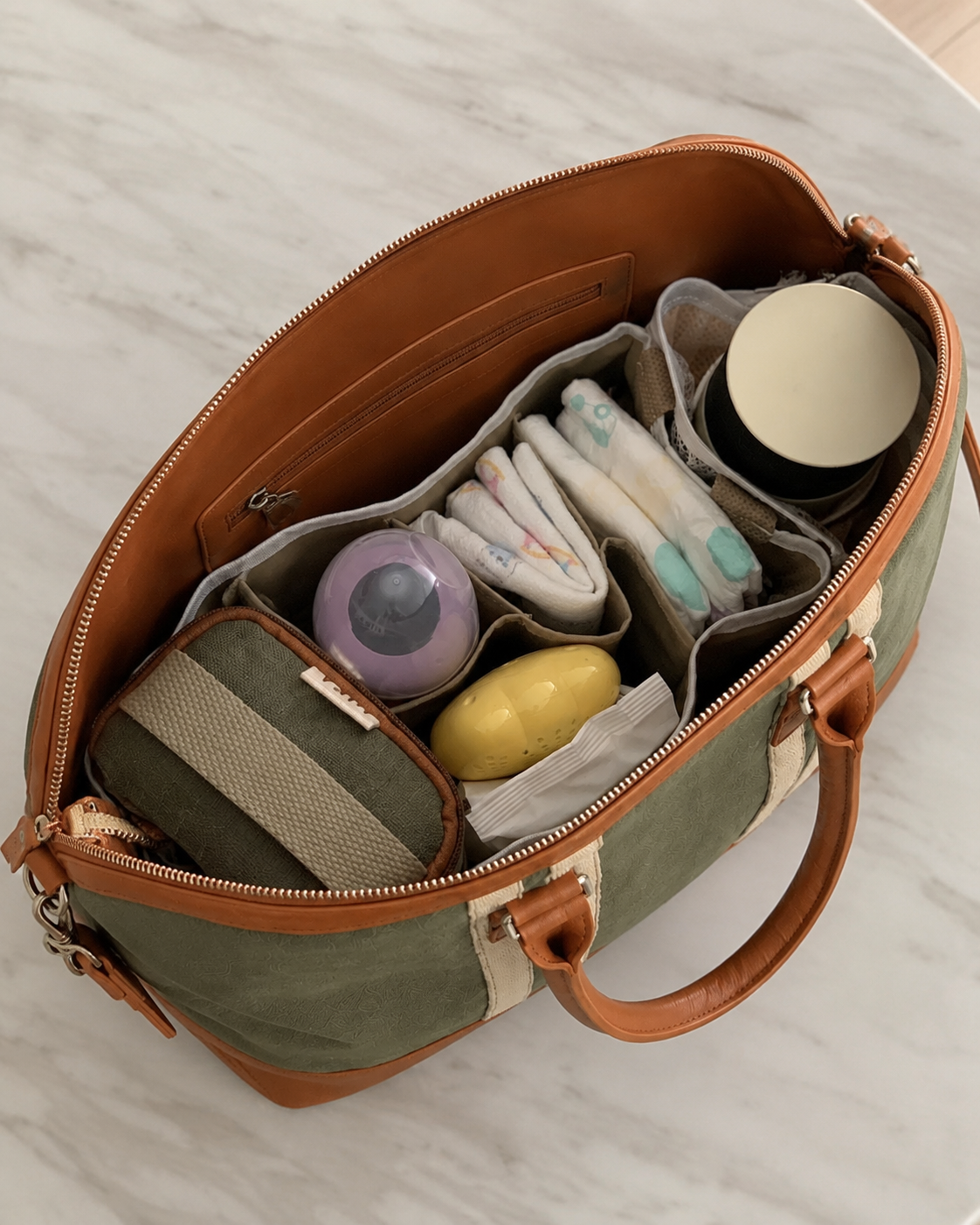 Weekend Bag - Khaki X CAMEL