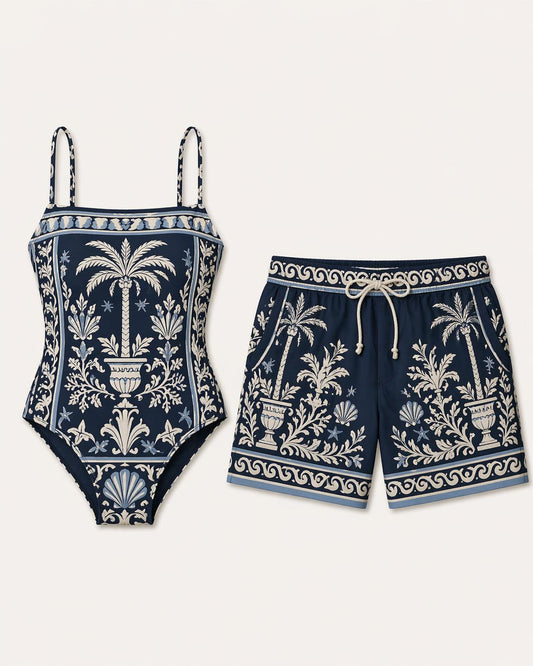 Royal Palm Swim Shorts - BOYS