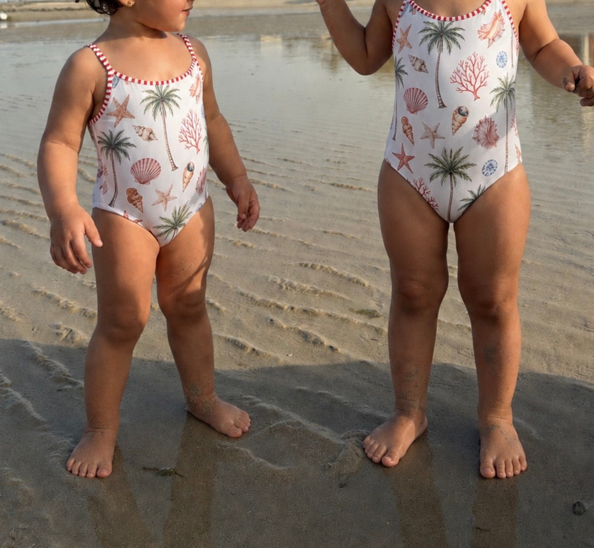 Island Shell One piece - GIRLS