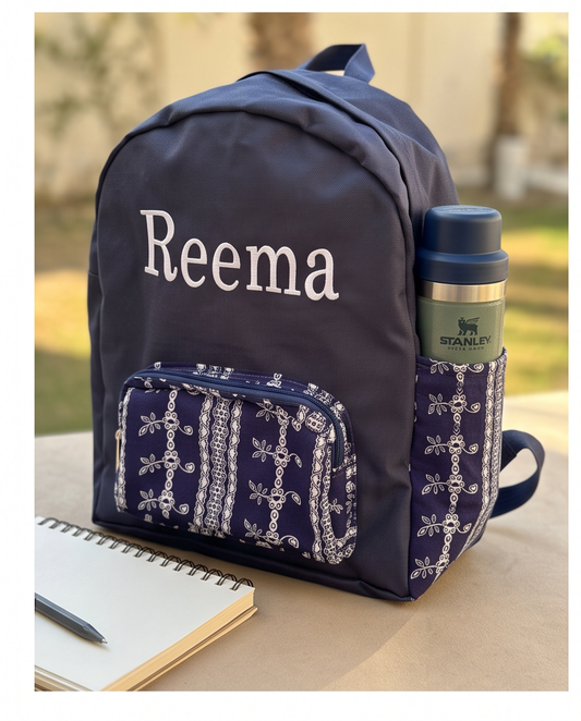Bandana Backpack- Navy