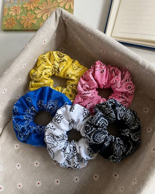 Bandana Scrunchie
