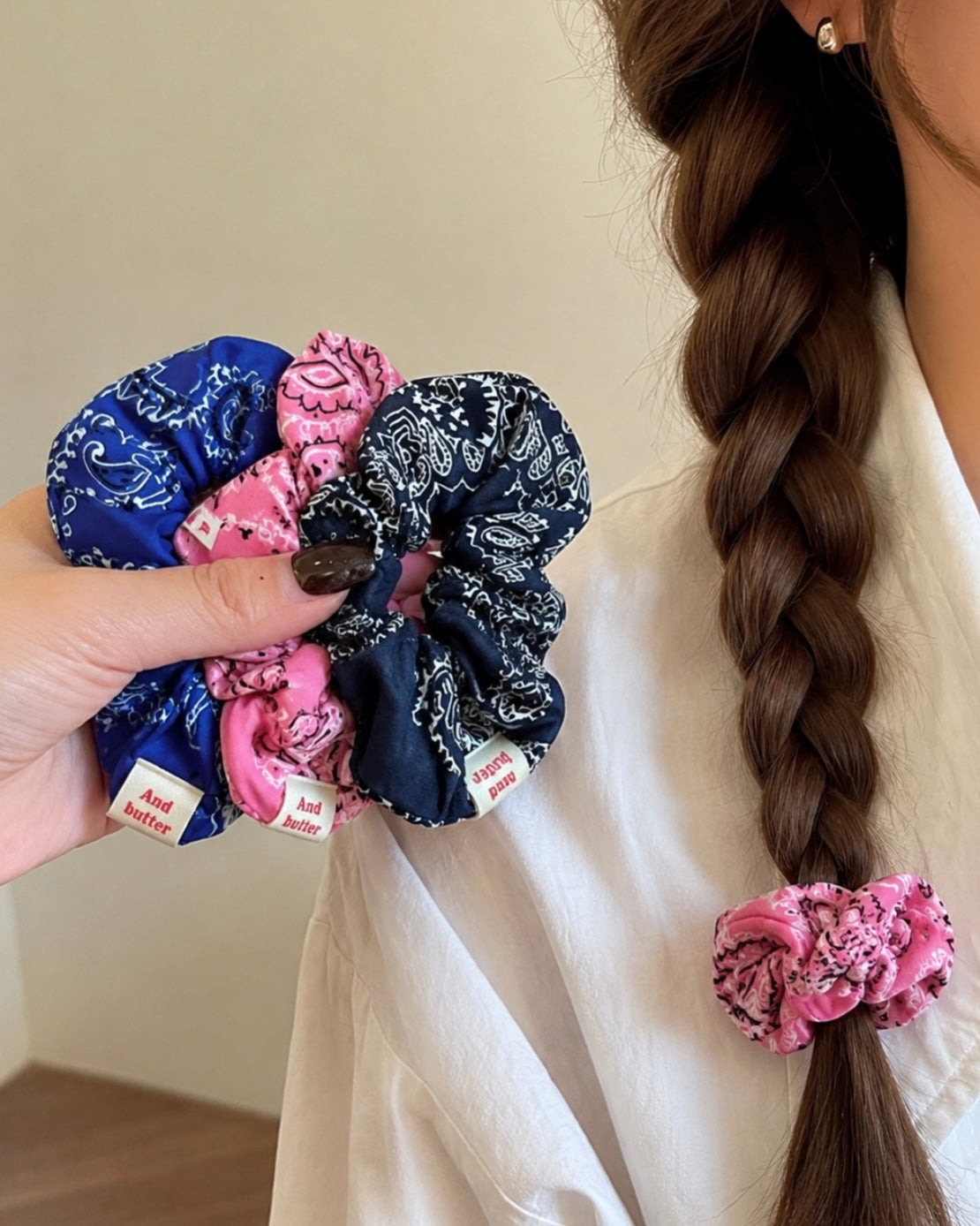 Bandana Scrunchie