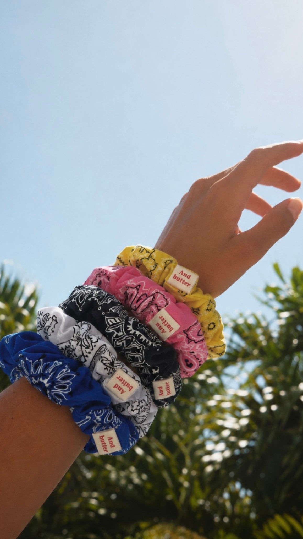 Bandana Scrunchie