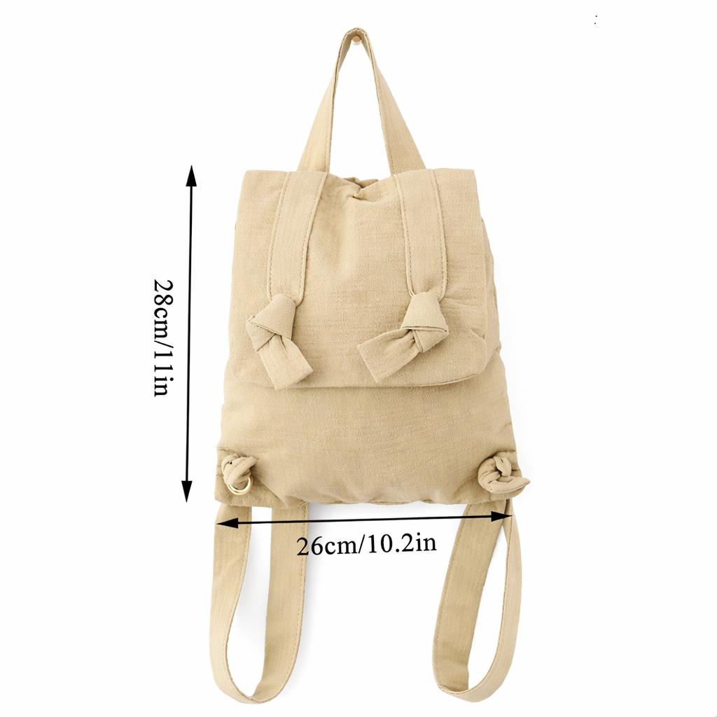 Linen Backpack