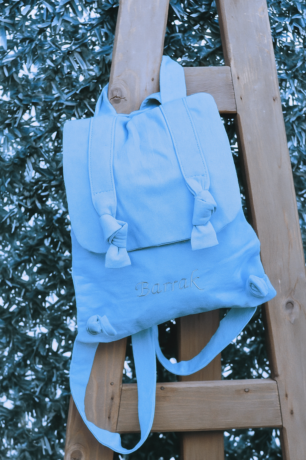 Linen Backpack